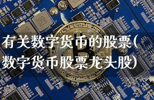 关于数字货币的股票