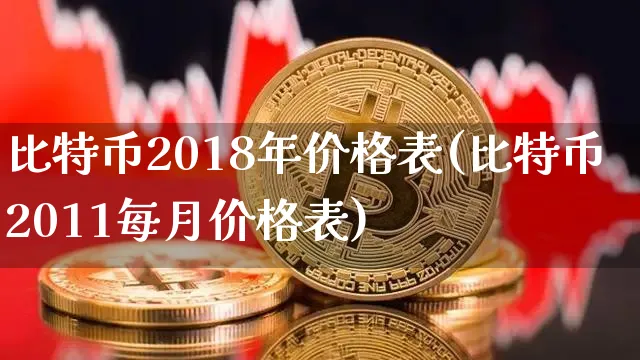 比特币2018年价格表图片