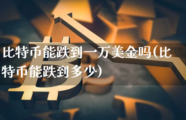 比特币还能跌破1万美金吗