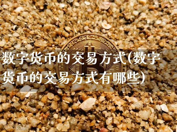 数字货币的交易规则