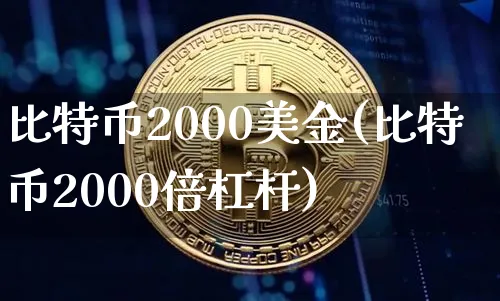 比特币2000美元