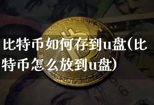 比特币怎么放到u盘