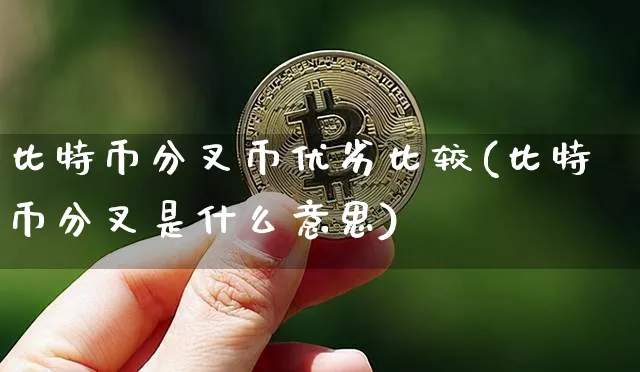 比特币分叉是什么意思?