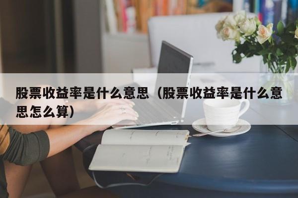 股票收益率是什么意思(股票收益率说明什么)