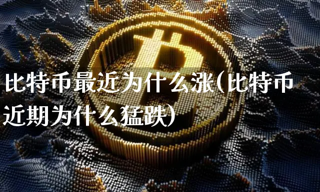 比特币最近为什么涨价