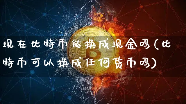 比特币能够换成现金吗