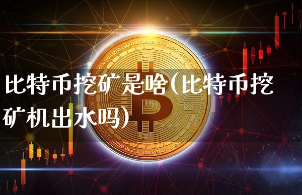 比特币挖矿是干什么用的