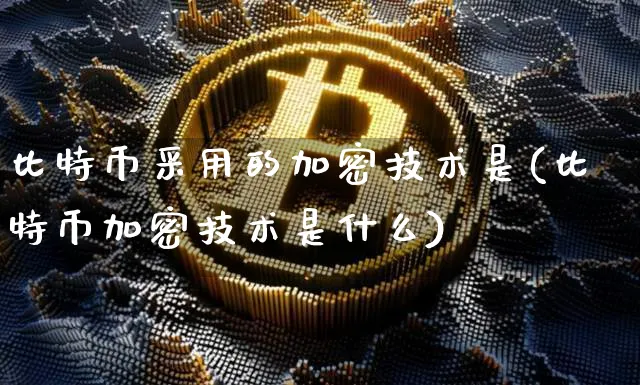 比特币采用的加密技术是指