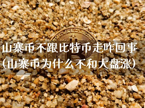 山寨币为什么不和大盘涨