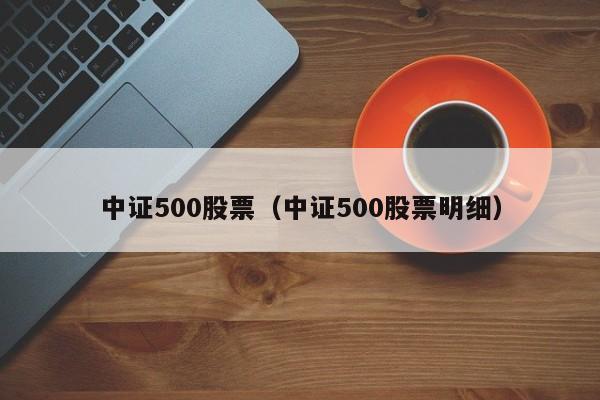 中证500股票明细